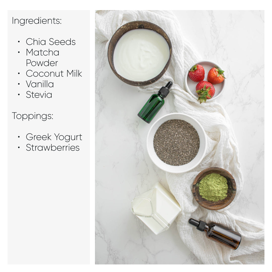 Matcha Chia Pudding - Exclusive